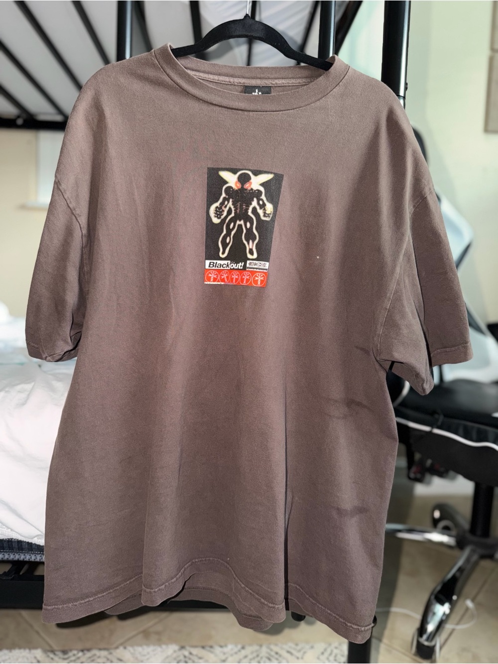 Cactus Jack by Travis Scott Brown Graphic Short Sleeve Tee